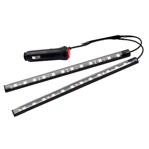 LED Interior Lights DC 12V Seat Ambient Light Cigarette Lighter (Pink)