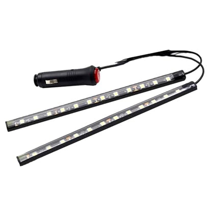 LED Interior Lights DC 12V Seat Ambient Light Cigarette Lighter (Pink)