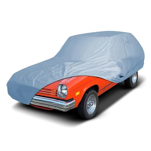 Car Cover Waterproof All Weather for 1971 (83. Vega Wagon 1971-1977 / Sky Gray)