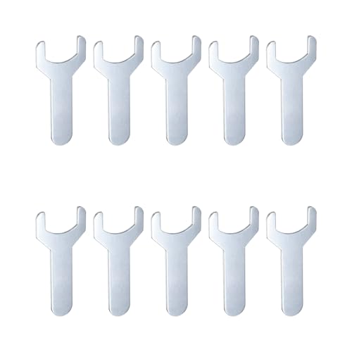10pcs Small Wrench 22x70x2mm Metric U (22x70x2mm)