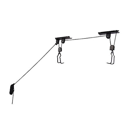 RAD Sportz Bicycle Hoist Quality Garage Storage Bike Lift with 100 lb Capacity Even Works as Ladder Lift Premium Quality (1-Pack)