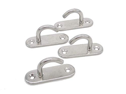 Stainless Steel Ceiling Hooks & Wall Hangers (M6 J Hook)