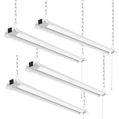 4 Pack 4ft Linkable Led Shop Light