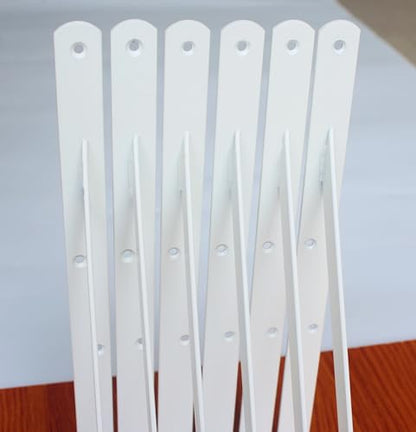 16 Pack L14 x H 10" White Heavy Duty Shelf Brackets with Screws Metal Shelf Brackets Shelf Support Angle Brackets for Shelves L Brackets Heavy Duty Floating Shelf (16 Pack-White / 14''x10'')