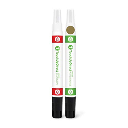4T3 Bronze Pyrite Metallic Compatible with Toyota Exact Match Touch Up Paint Combo (Combo - Essential Kit / Bronze Pearl Metallic)