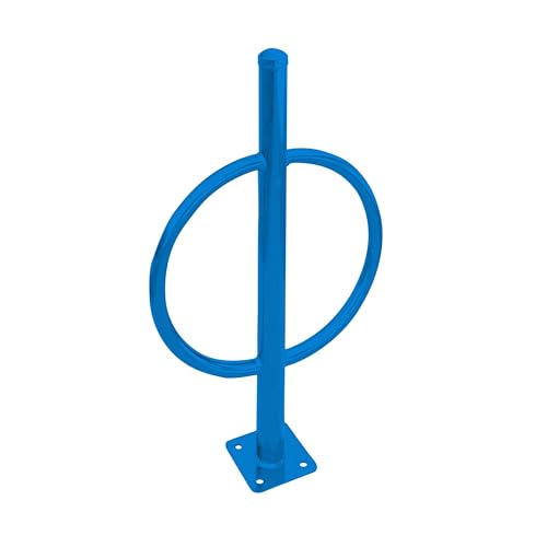 Post and Ring Bike Rack (Blue)