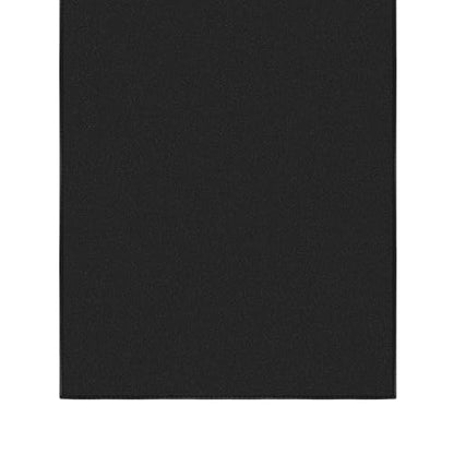 8x12 Living Room Rug (Solid Black)