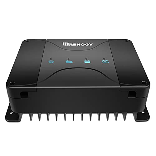 Smart 30A DC DC MPPT Battery Charger 12V Dual Input for RVs (30A Battery Charger)