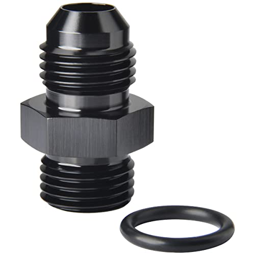 4AN Male Flare to 4AN ORB O (4AN to 4AN ORB / Black - 1PC)