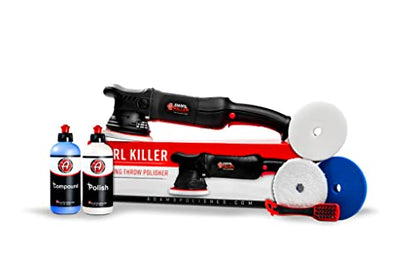 Swirl Killer 15mm Polisher Kit 7 Item Buffer Polisher Dual Action Machine (15mm Polishing Kit (7 Item))