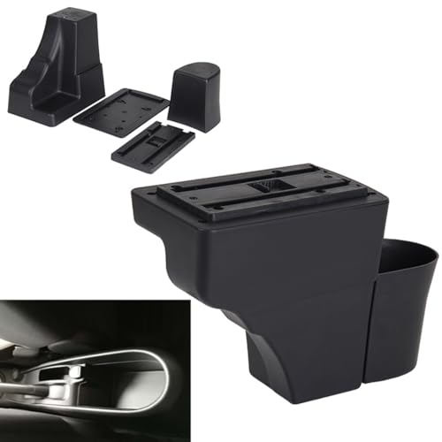 Compatible with Nissan Note Armrest 2016 (Note 2016-2018 / Style 1)