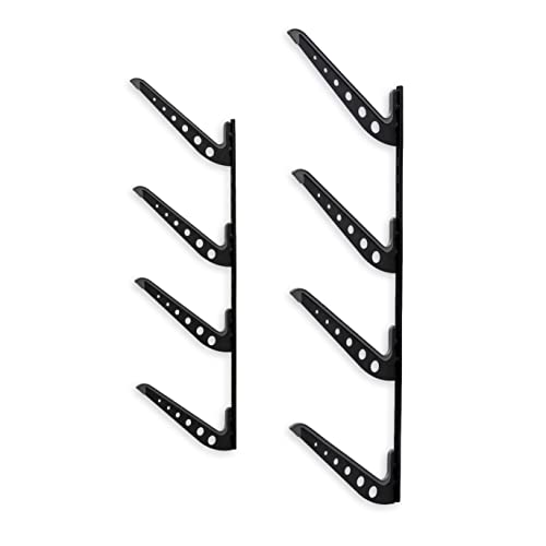 Beach Chair Storage Rack for Garage (Black)