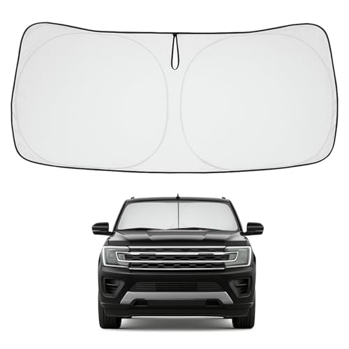 Custom Fit Car Windshield Sun Shade for 2018 (2018-2024 Ford Expedition)
