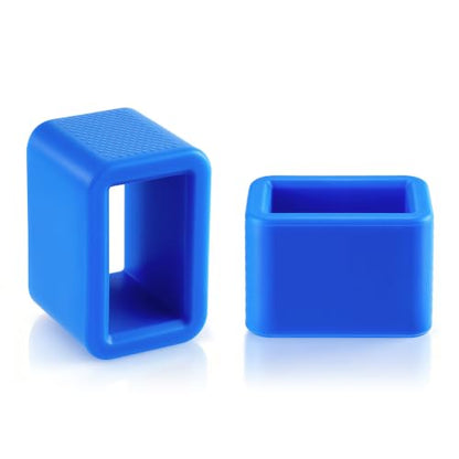 2PCS Seat Belt Buckle Holder (Fluorescent Blue)