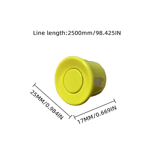 Parking Sensor Kit LCD (Yellow)