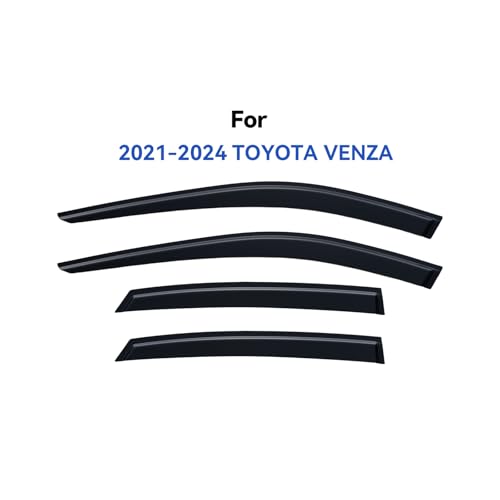Window Visors Rain Guards for 2021 2022 2023 2024 Toyota Venza (2021-2024 Toyota Venza)