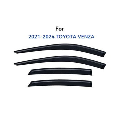 Window Visors Rain Guards for 2021 2022 2023 2024 Toyota Venza (2021-2024 Toyota Venza)