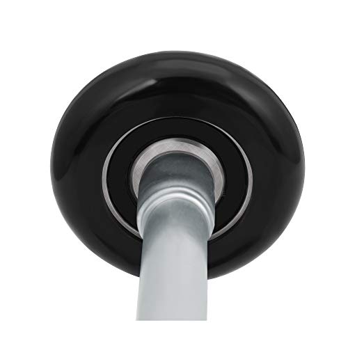 10 Pack Black 2" Nylon Garage Door Roller 4" Stem (10 Pack / Black)