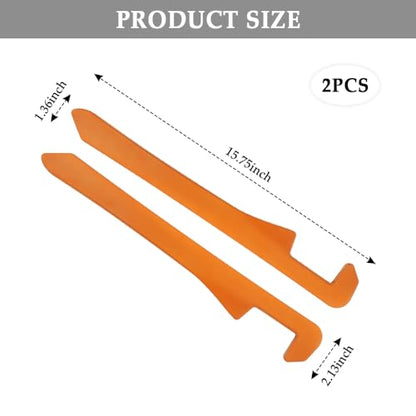 Super Flexible Car Seat Gap Filler (Orange)