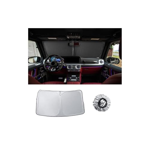 Windshield Sun Shade Windshield Sunshade for Bnez G (2018-2026 G-Class)