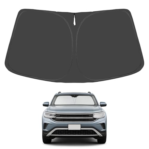 Custom Fit Car Windshield Sun Shade for 2018 (2018-2024 Volkswagen Atlas)