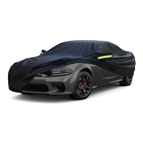 Heavy Duty Custom Car Cover Compatible with Dodge Challenger 2008 (Compatible with Charger 06-23/Challenger 08-24)