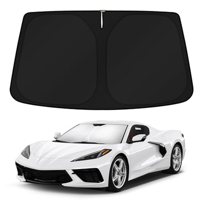 Windshield Sun Shade for Chevrolet Chevy Corvette C8 2020 (For | Chevrolet Corvette C8 2020-present)
