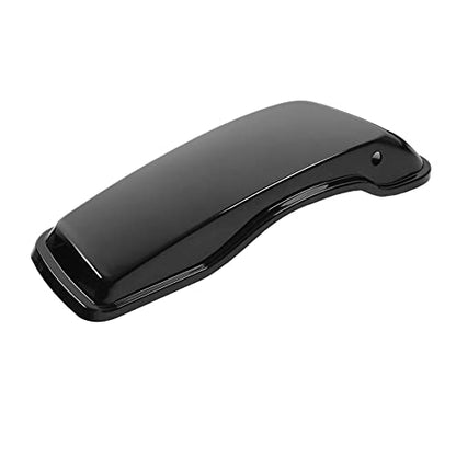 Motorcycle 5" Stretched Saddlebags Fit For Harley Touring 2014 (5" Stretched-Vivid Black W/ No Latches)