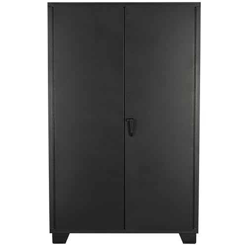 Tool Storage Cabinet with Bin Mounts (Blue / 155 bins, 48" W x 24" D x 78" H)