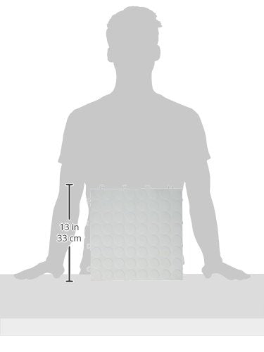 SnapLock RaceDeck CircleTrac 12"x12" Interlocking Garage Tiles (12 Pack / White)
