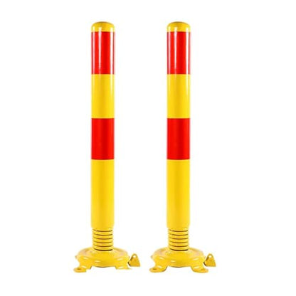 Safety Bollard Post (Yellow (2pcs))
