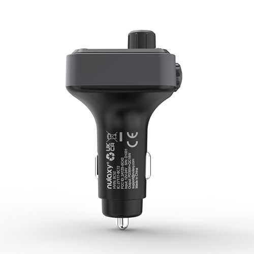 54W Bluetooth 5.3 Car Adapter (A-Black)