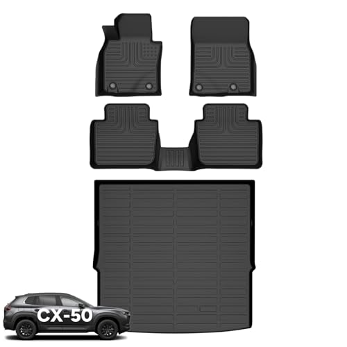 Floor Mats & Cargo Liner for Mazda CX50 2023 (BLACK)