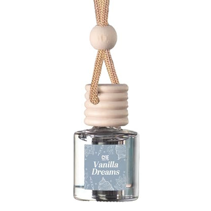 CANDECraftCo 2 Pack Hanging Car Air Freshener Diffuser for Essential Oils