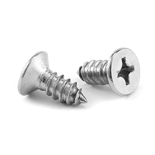 4 x 3 8" Wood Screw 100Pcs 18 (#4 x 3/8")