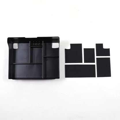 Console Insert Armrest Storage Box Compatible with Cadillac Escalade2015