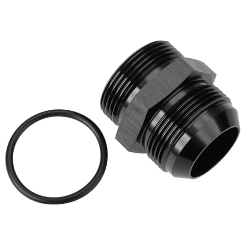 20AN Male Flare to 20AN ORB O (20AN to 20AN ORB / Black - 1PC)