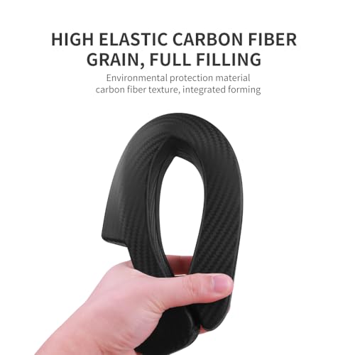 2PCS Car Seat Gap Filler (Carbon Fiber)