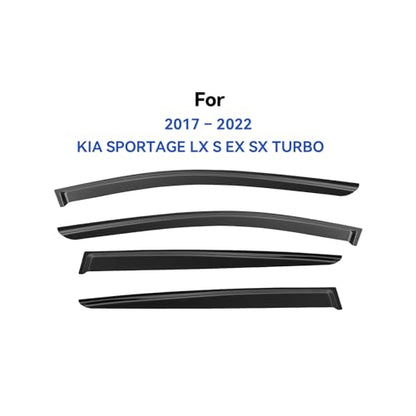 Window Visors Rain Guards for Kia Sportage 2017 (2017-2022 Kia Sportage)