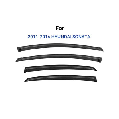 Window Visors Rain Guards for 2011 2012 2013 2014 Hyundai Sonata (2011-2014 Hyundai Sonata)