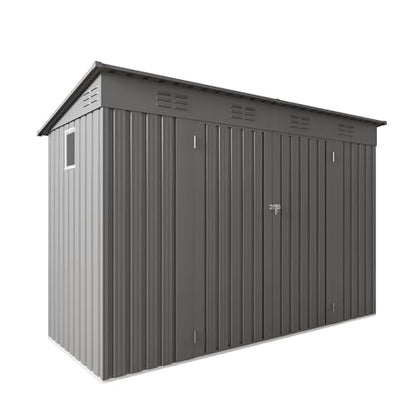4 * 9.2 * 6 FT Outdoor Storage Shed (9.2x4FT)