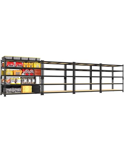 3250 LBS Heavy Duty Garage Storage Shelves Adjustable Shelf (48" W x 24" D x 72" H)