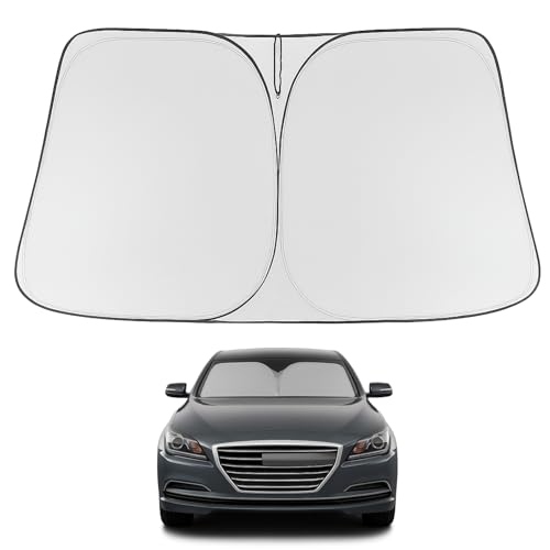 Custom Fit Car Windshield Sun Shade for 2015 (2015-2016 Genesis)