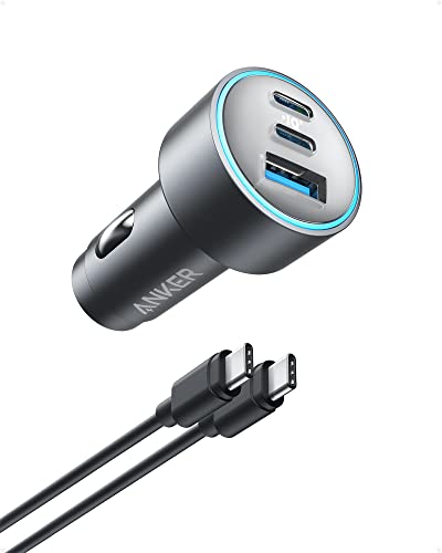 535 67W 3 Port Compact PowerIQ 3.0 USB C Car Charger