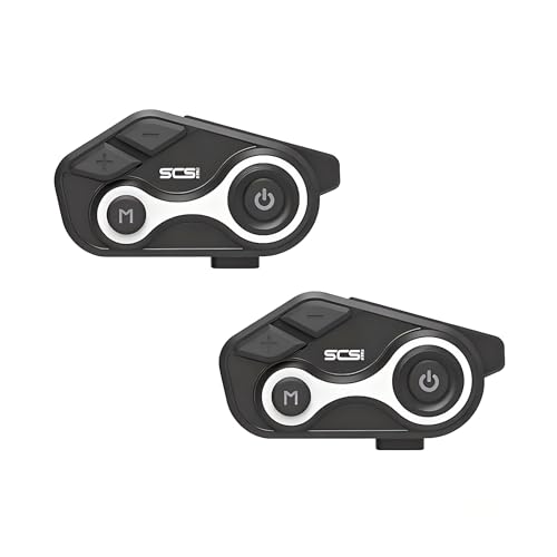 Motorcycle Bluetooth Intercom 1000m 2 Riders Motorbike Helmet Communication System Headset Universal Wireless Interphone
