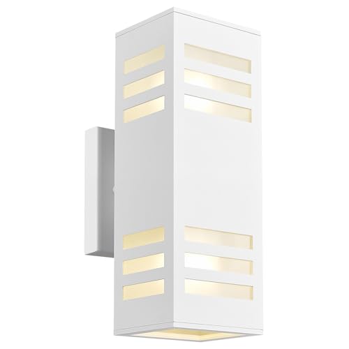 Porch Lights Outdoor Modern (White/Modern 1 / 13inch (1 lamp))