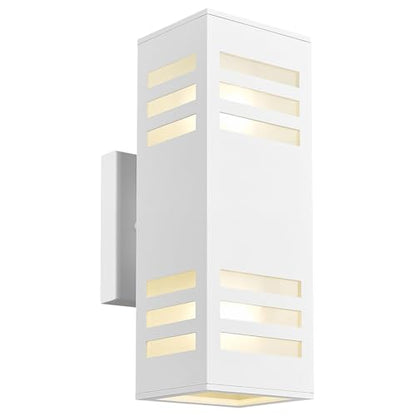 Porch Lights Outdoor Modern (White/Modern 1 / 13inch (1 lamp))