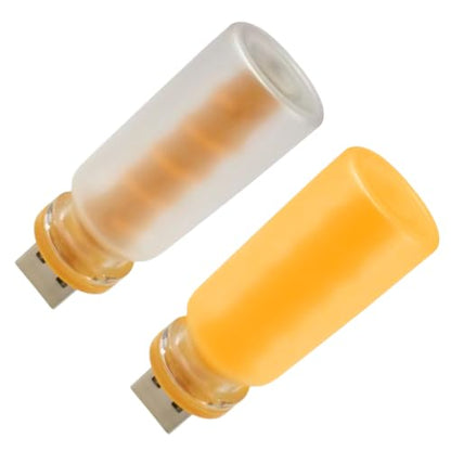 2PCS LED Car Interior Light (Yellow)