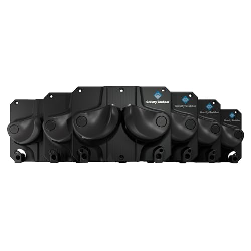 Ultimate Ski & Snowboard Wall Storage Rack (Black / Six Pack)