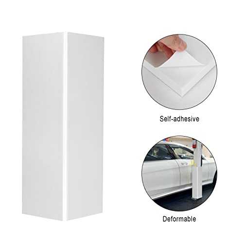 Garage Wall Protector Foam Corner Guard for Parking Lot 4Pk Car Door Bumper (Corner / 4 Pack)